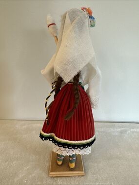 Handmade | Accents | Vintage 982 Bulgarian Folk Art Doll Souvenir ...